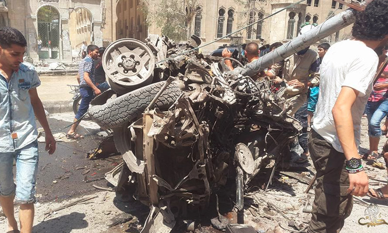 آثار القصف على حي الصالحين في حلب - الخميس 21 تموز (حلب اليوم)