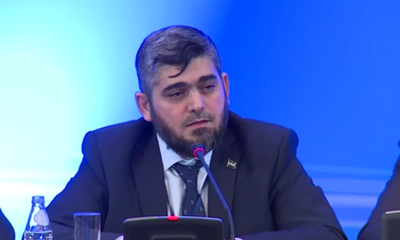 رئيس وفد فصائل المعارضة إلى "أستانة2" محمد علوش (فيديو)