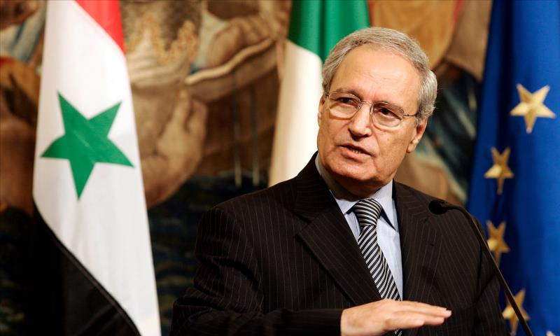 نائب الرئيس السوري ووزير الخارجية السابق، فاروق الشرع -(انترنت)نائب الرئيس السوري ووزير الخارجية السابق، فاروق الشرع -(انترنت)