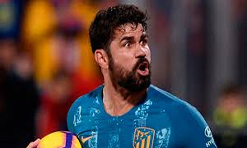 المهاجم الاسباني دييغو كوستا-لاعب اتلتيكو مدريد