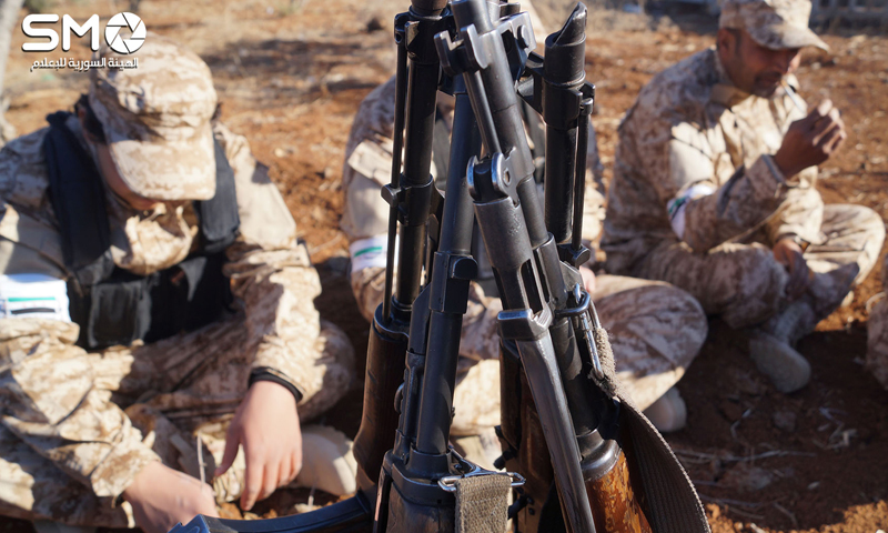 Members of the southern front of the opposition forces - 23 March 2017 (Syrian Media Organization)