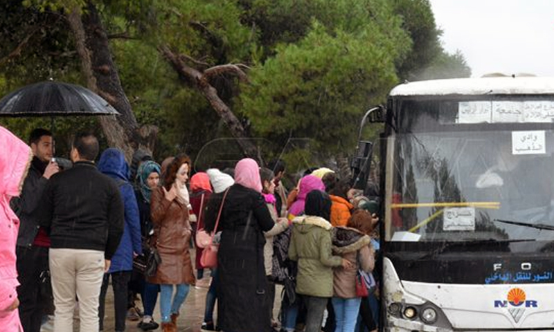 Citizens in Homs city suffer from overcrowding, high cost of living and transportation difficulties - 2019 (SANA)