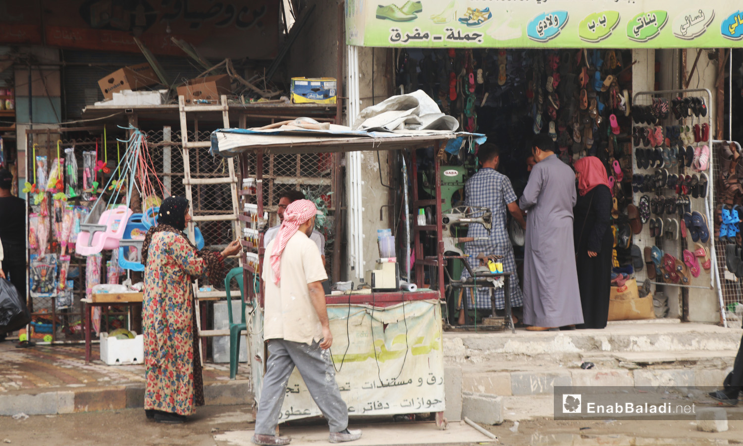 Commercial activity in al-Raqqa city - September 2020 (Enab Baladi - Abdul Aziz al-Saleh)