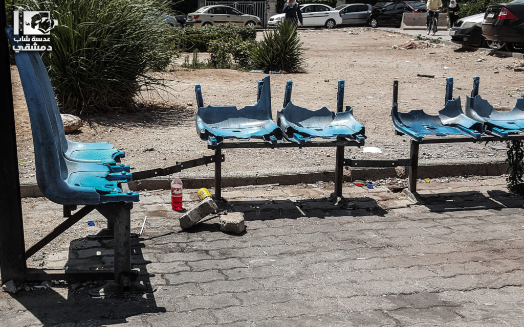 Public facilities neglected by the state in the Baramkeh area in the capital, Damascus - June 2020 (Lens of young Damascene)