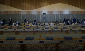 The last day of the fourth round of talks of the Syrian Constitutional Committee in Geneva - December 2020 (the Syrian Negotiations Commission)