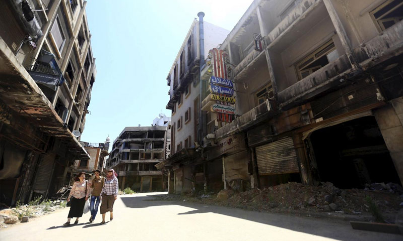 After war destruction and UN’s restoration: Threats face merchants of Covered Market in Old City of Homs After war destruction and UN’s restoration: Threats face merchants of Covered Market in Old City of Homs